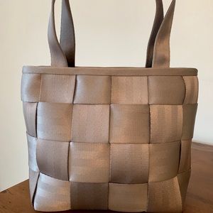 Silver bag by Harveys